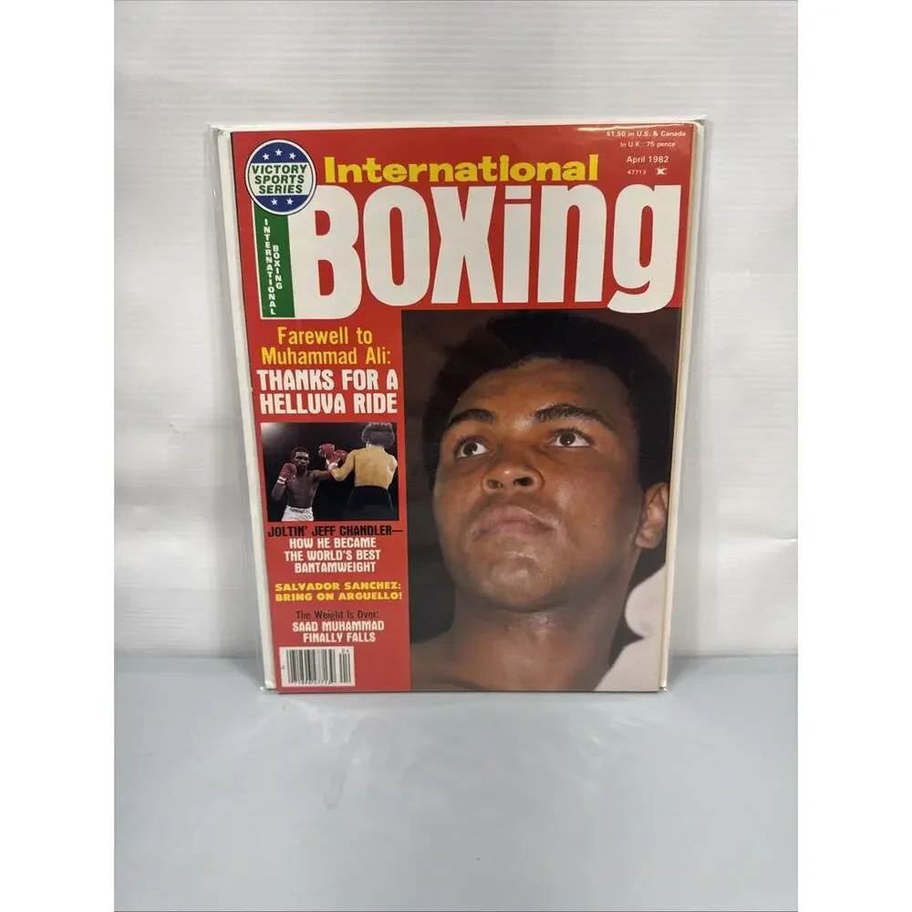 Vintage International Boxing Magazine Lot of 13 1969-1982 Forman Muhammad Ali